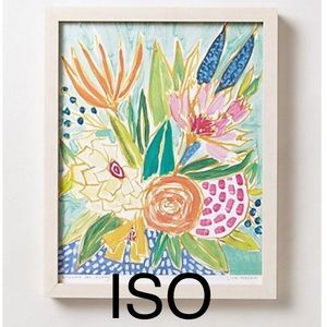 ISO Lulie Wallace Anthropologie Art